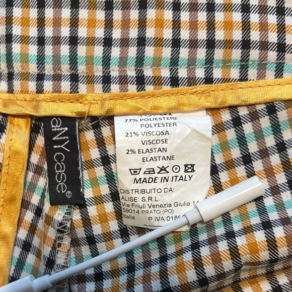 Made in Italy Checkered Trousers - Picture 3 of 5